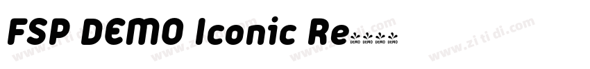 FSP DEMO Iconic Re字体转换 FSP DEMO Iconic Re字体转换